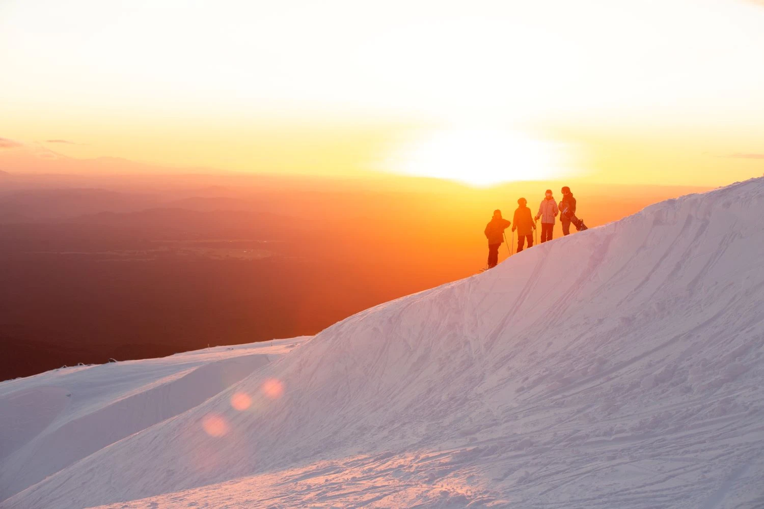 Soak up the views at the Tūroa ski field