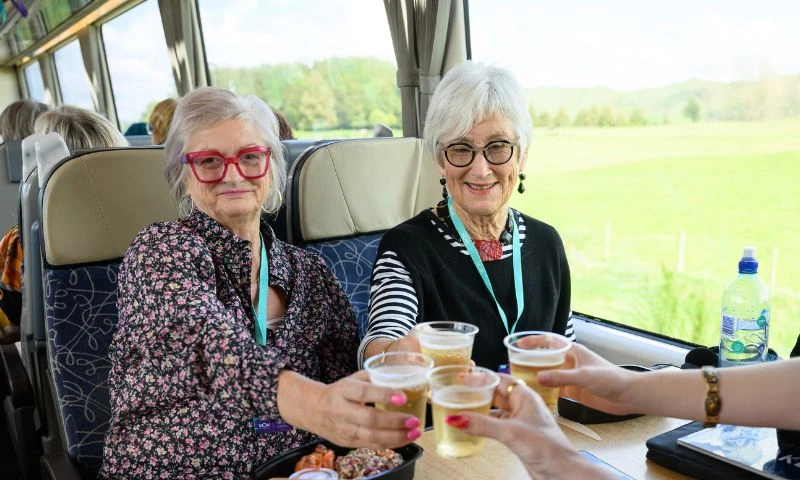 WOW Train guests