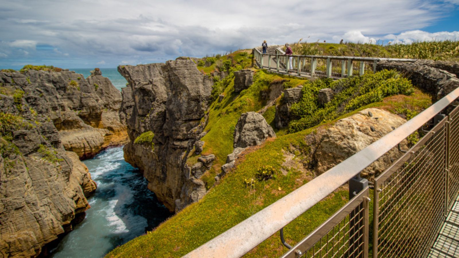 OG Exploring Punakaiki Blowhole Walkway EW9702