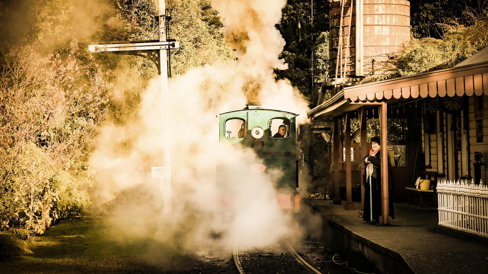 Shantytown Railway Station