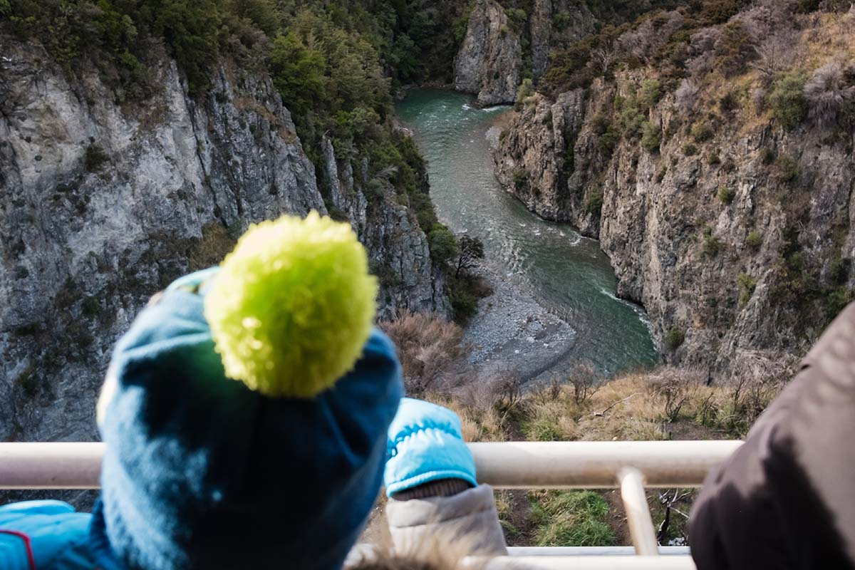 Family 4 Viaduct view on TranzAlpine2