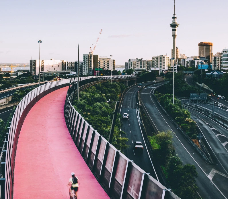 Te Ara I Whiti Lightpath walk and cycle track