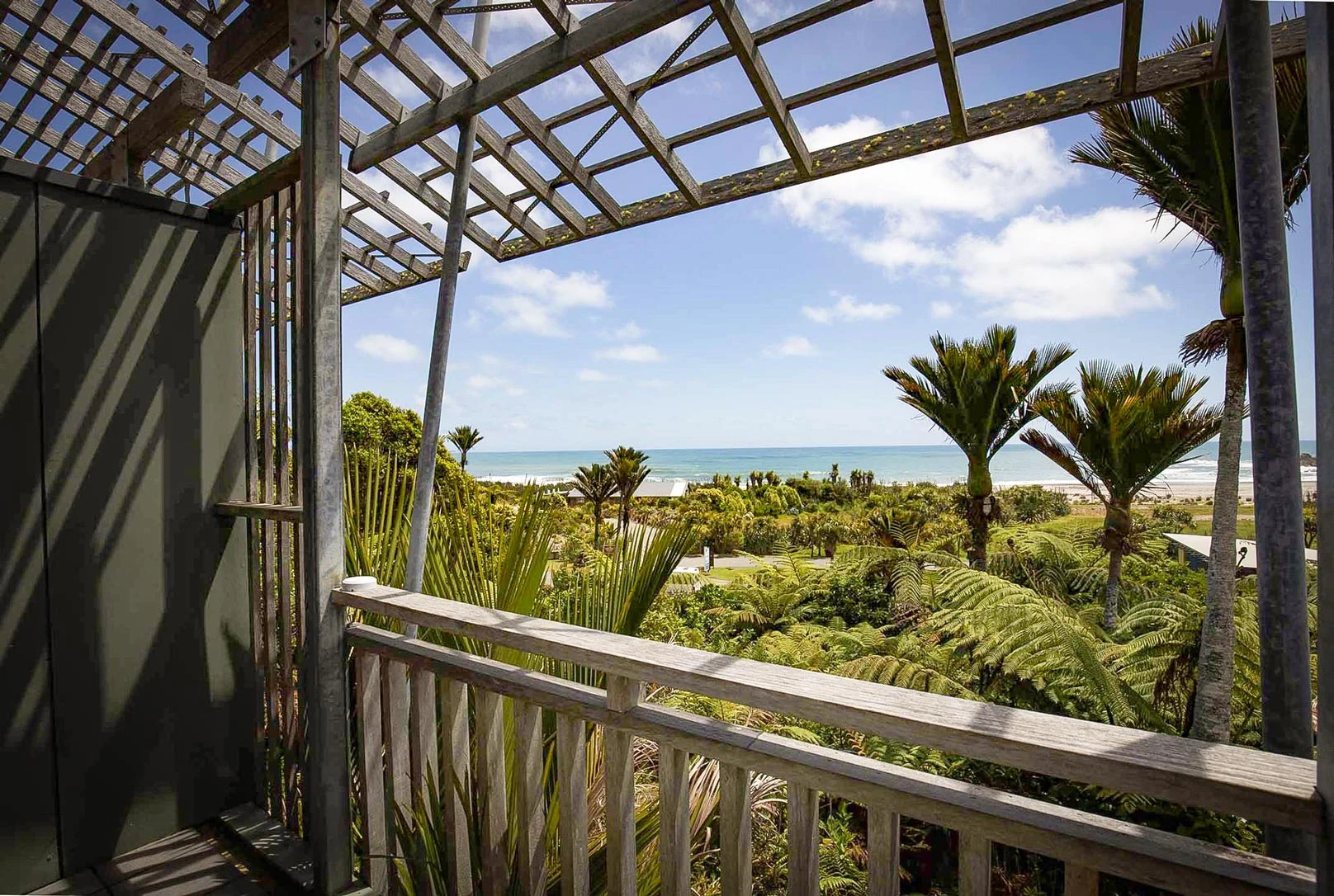 Scenic Hotel Punakaiki Deluxe Ocean View Suite view from balcony