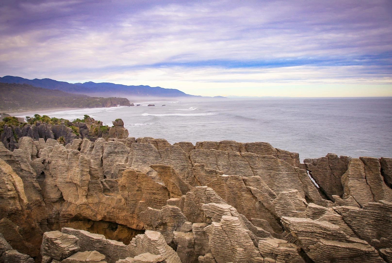 West Coast Punakaiki Pancake Rocks
