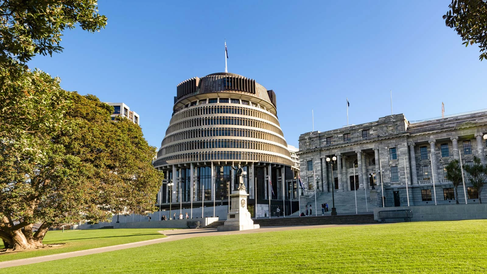 The Beehive, New Zealand's Parliament building in Wellington